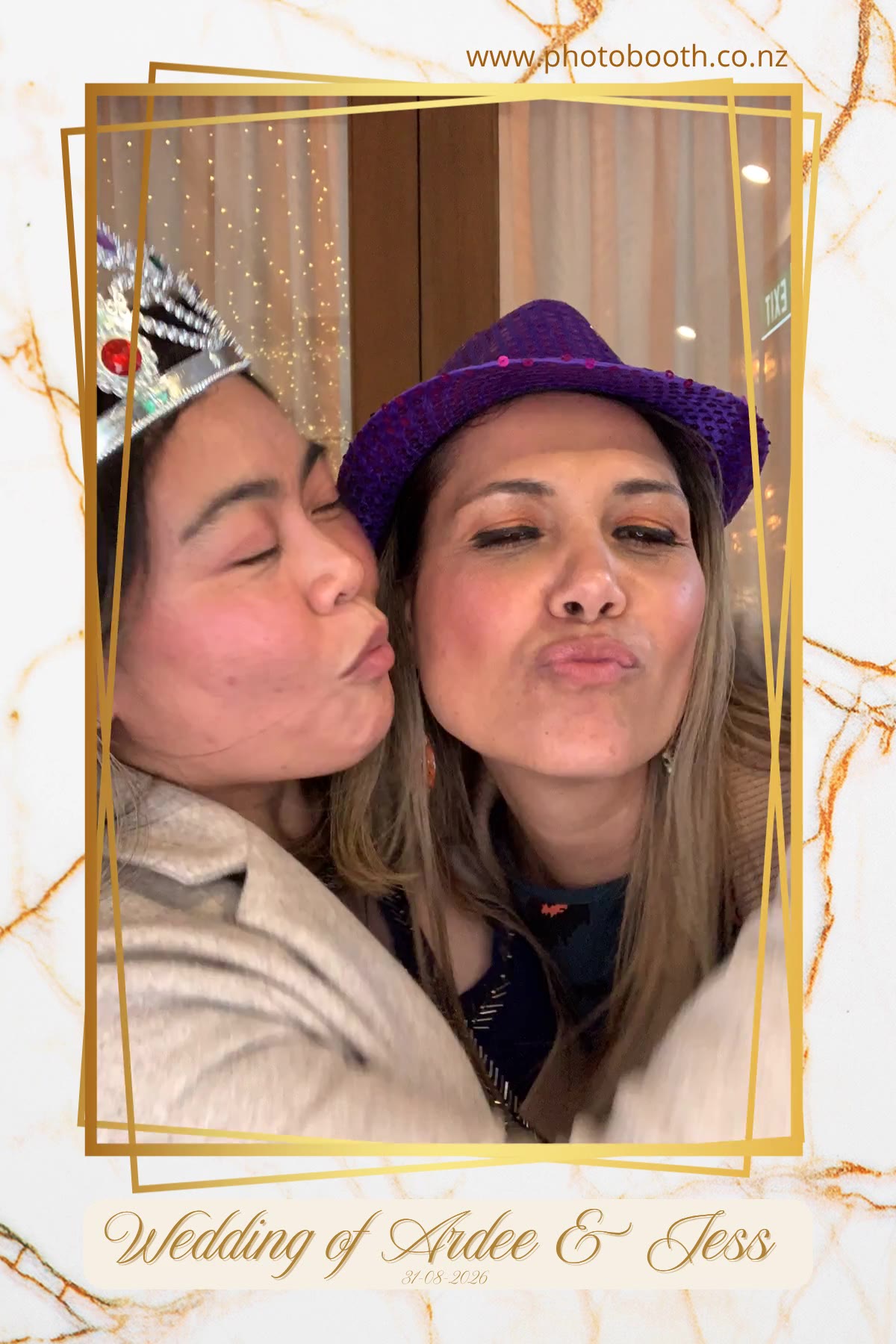 Jess and Ardee photo booth video 6