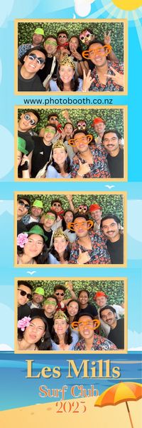 Les Mills EOY Party - Selfie Central photo booth 