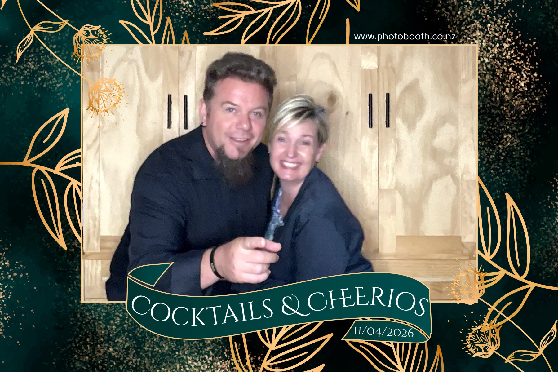 Cocktails and Cheerios photo booth video 4