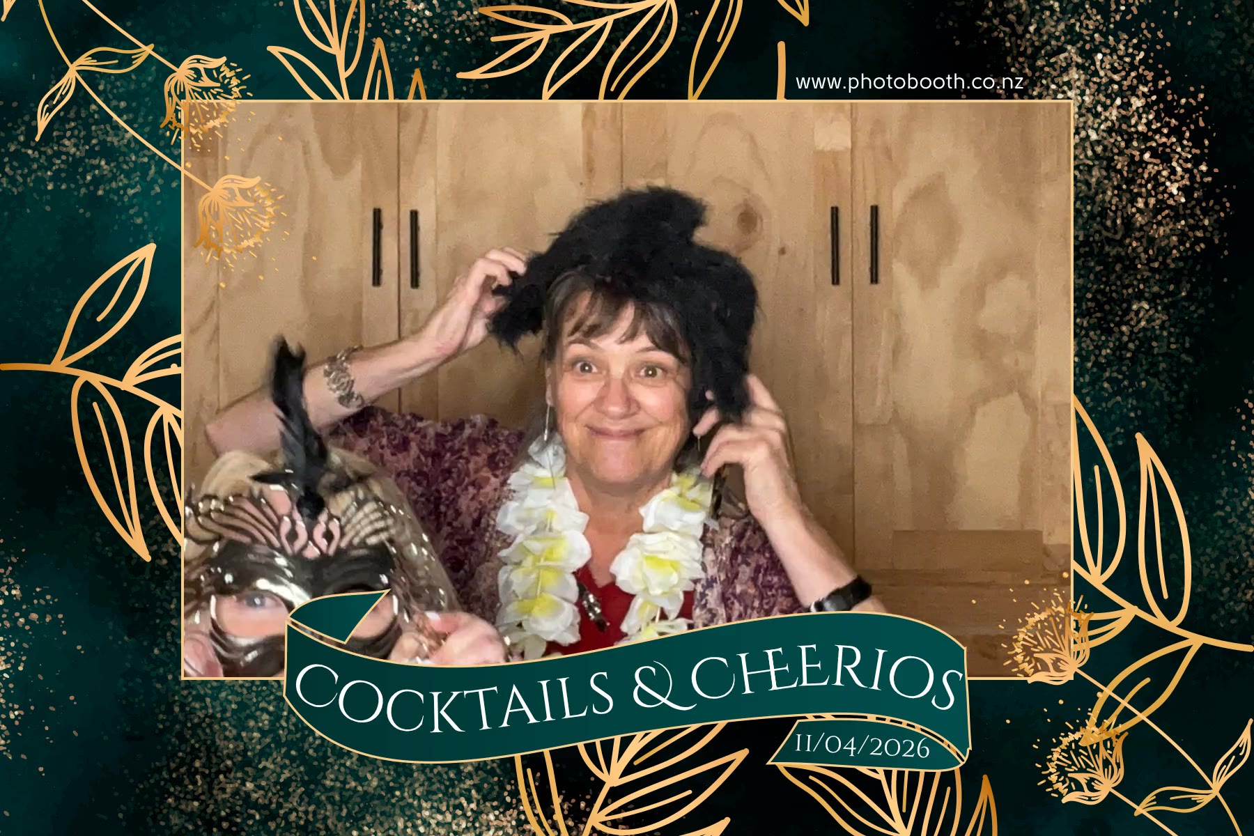 Cocktails and Cheerios photo booth video 5