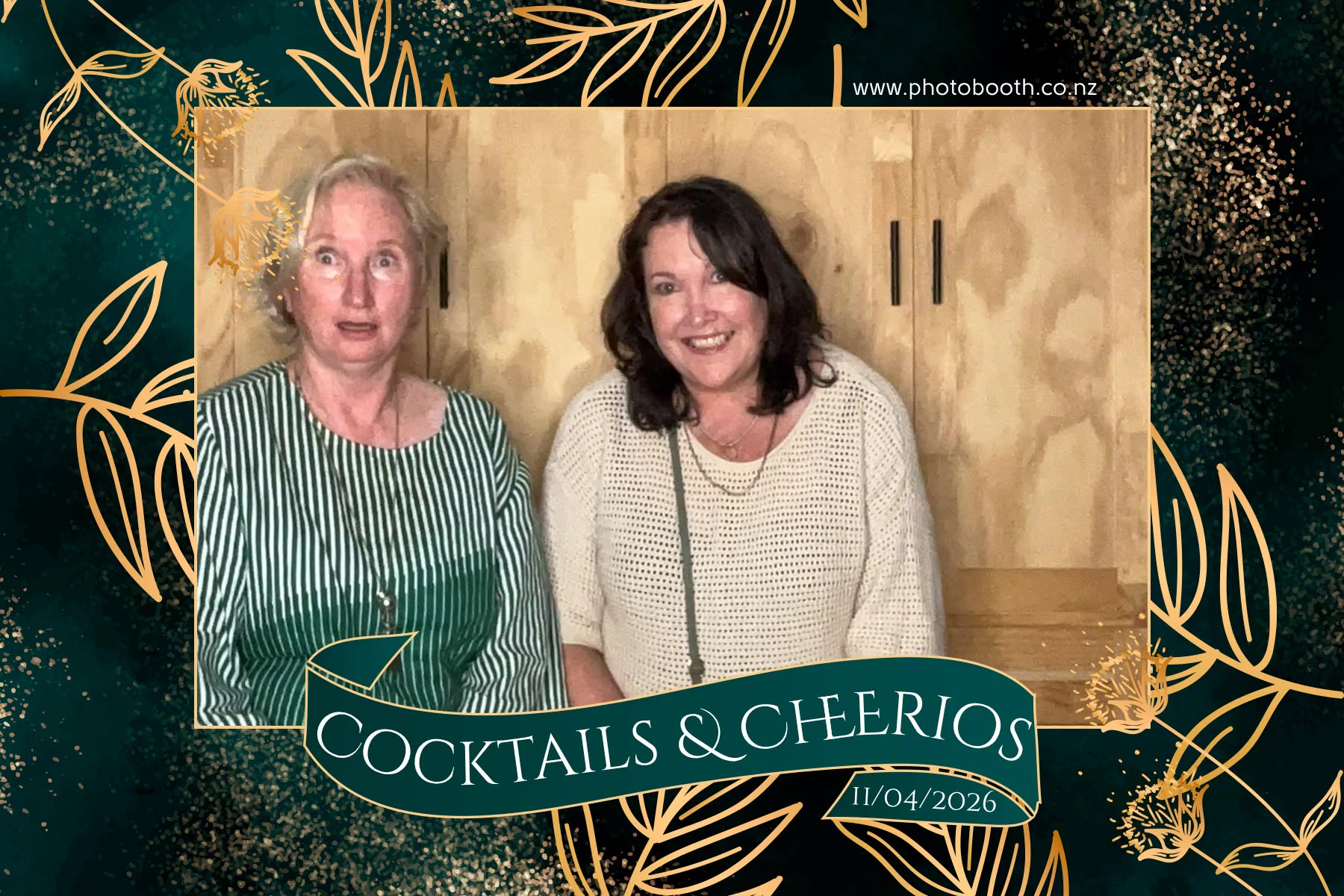 Cocktails and Cheerios photo booth video 7