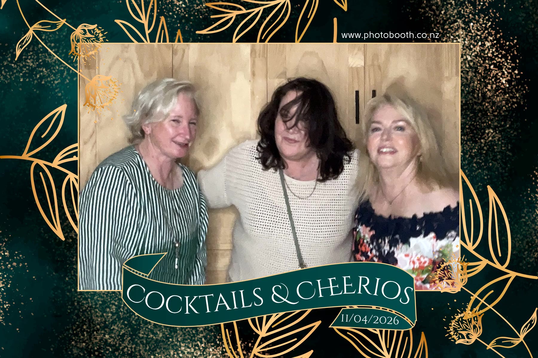 Cocktails and Cheerios photo booth video 8