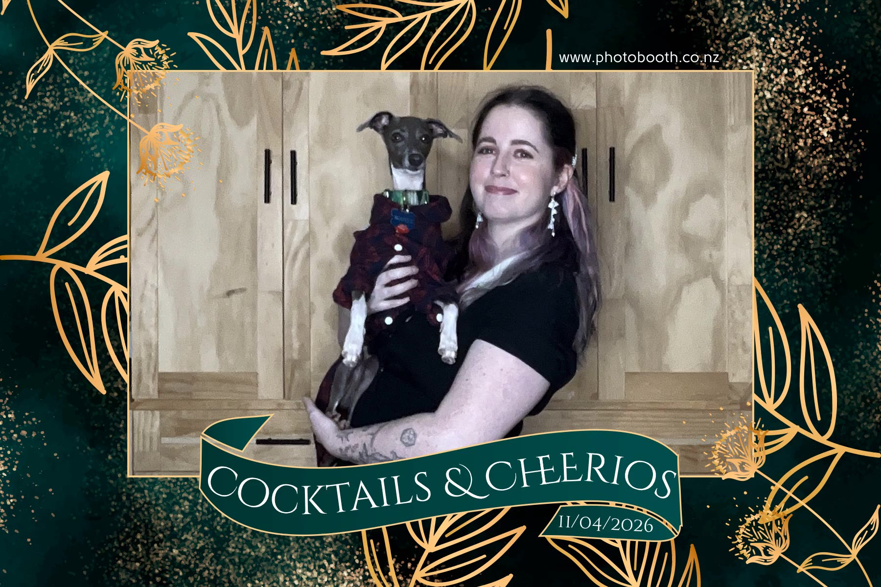 Cocktails and Cheerios photo booth video 9