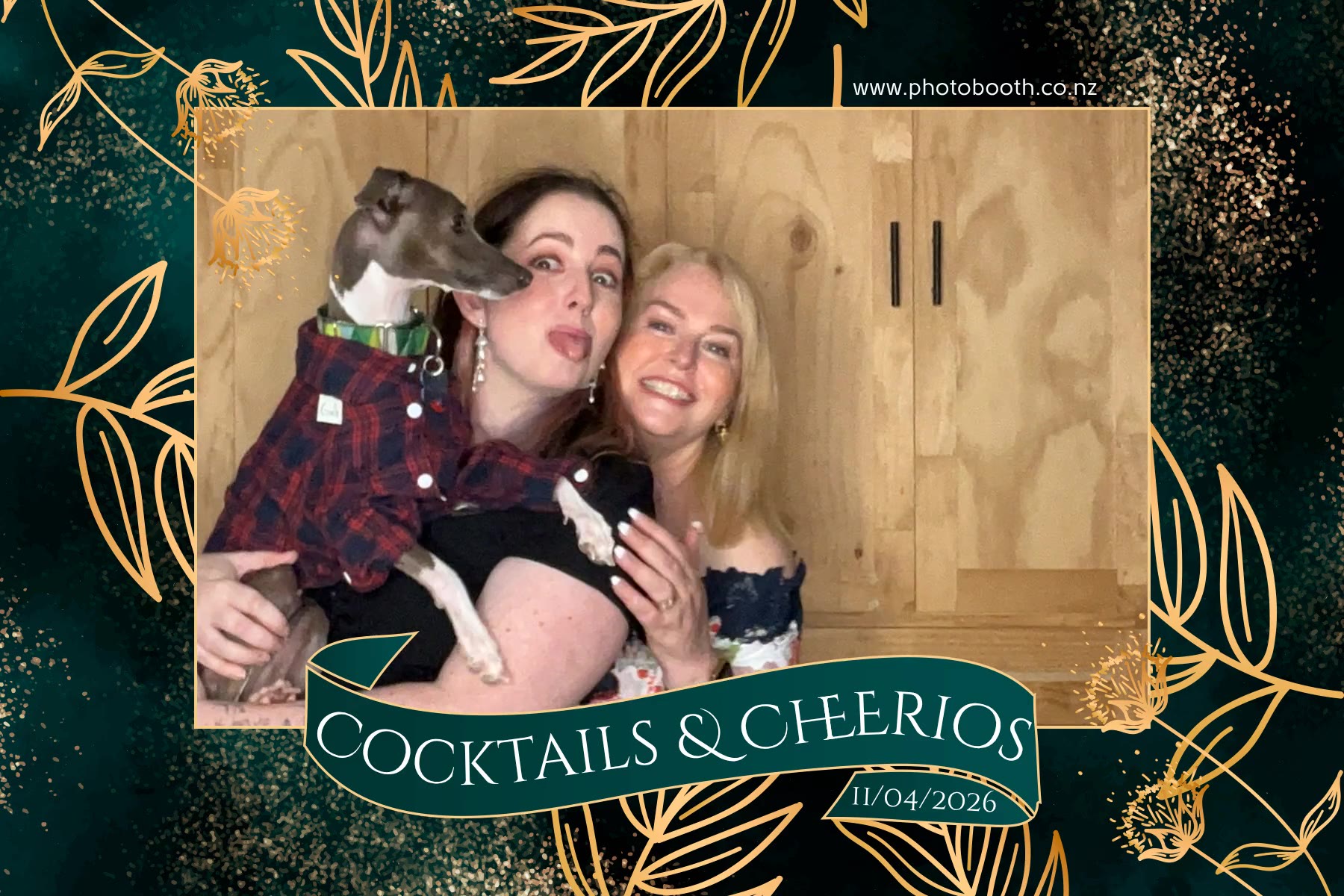 Cocktails and Cheerios photo booth video 10