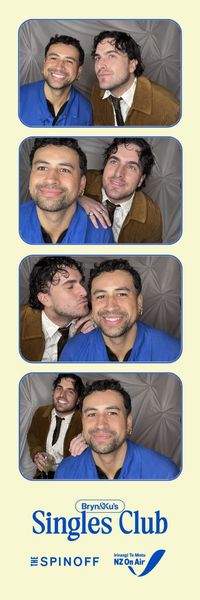 Bryn & Ku's Singles Club photo booth photo 15