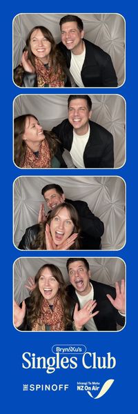 Bryn & Ku's Singles Club photo booth photo 19