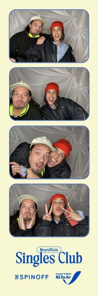 Bryn & Ku's Singles Club photo booth photo 25