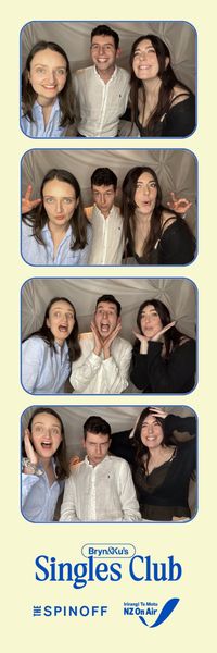 Bryn & Ku's Singles Club photo booth photo 26