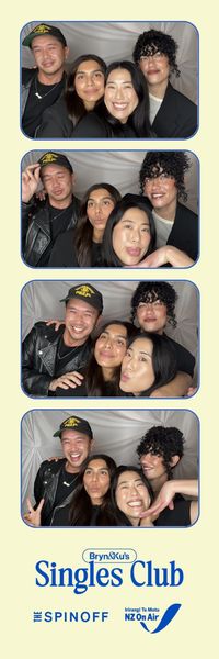 Bryn & Ku's Singles Club photo booth photo 28