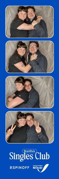 Bryn & Ku's Singles Club photo booth photo 35