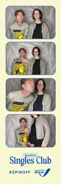 Bryn & Ku's Singles Club photo booth photo 37