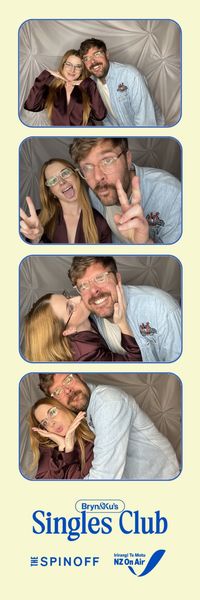 Bryn & Ku's Singles Club photo booth photo 41