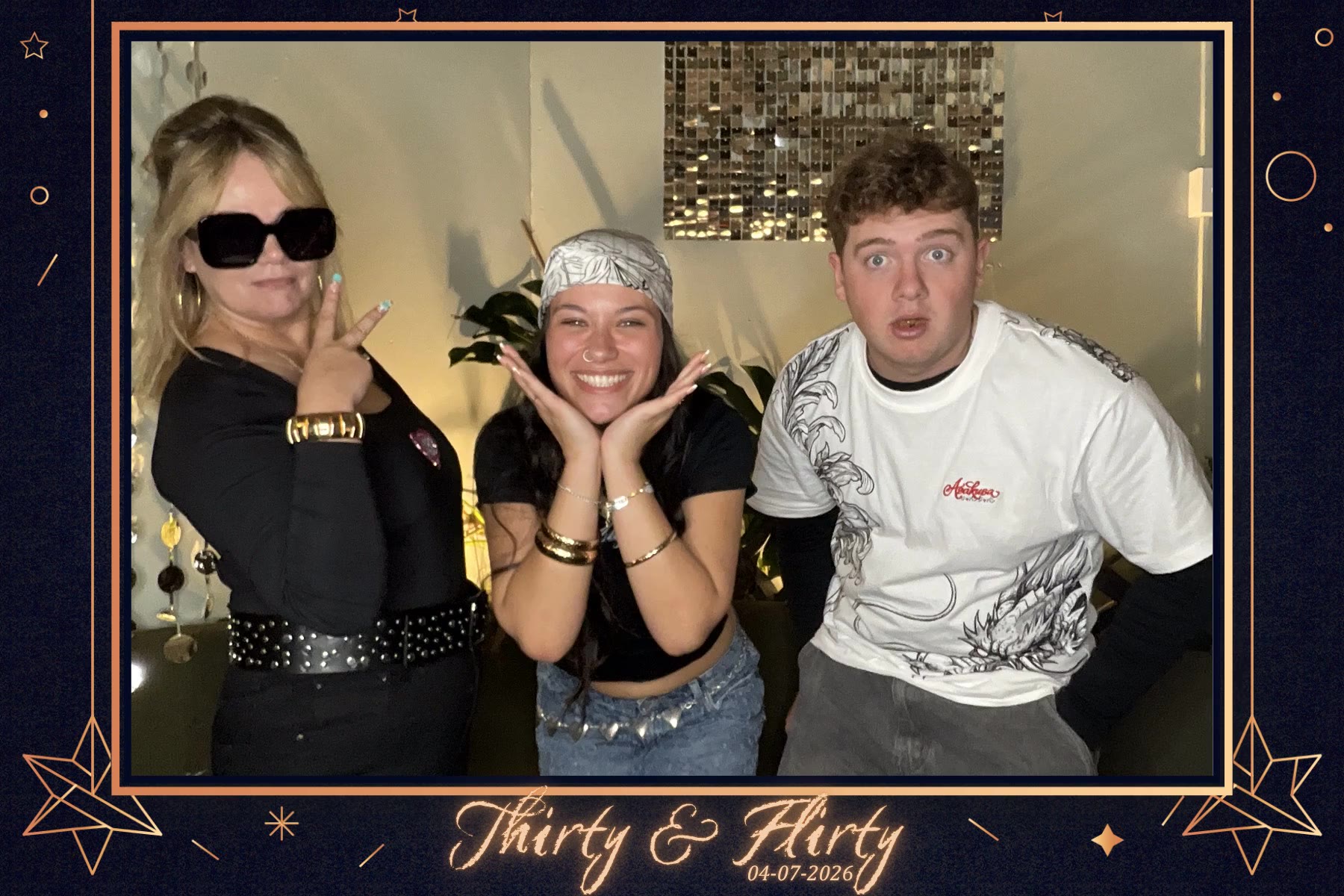 Thirty and Flirty photo booth video 4