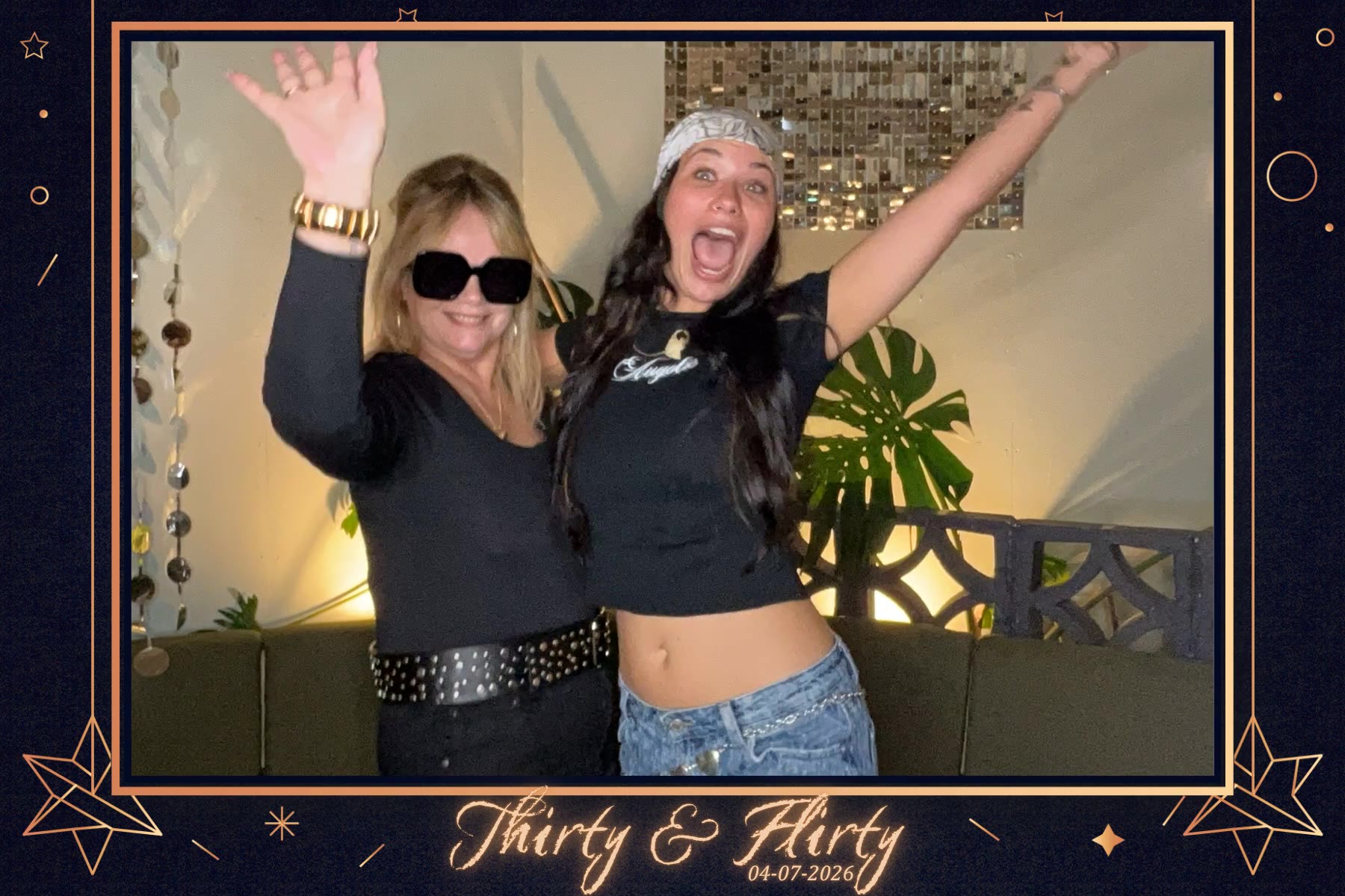 Thirty and Flirty photo booth video 5
