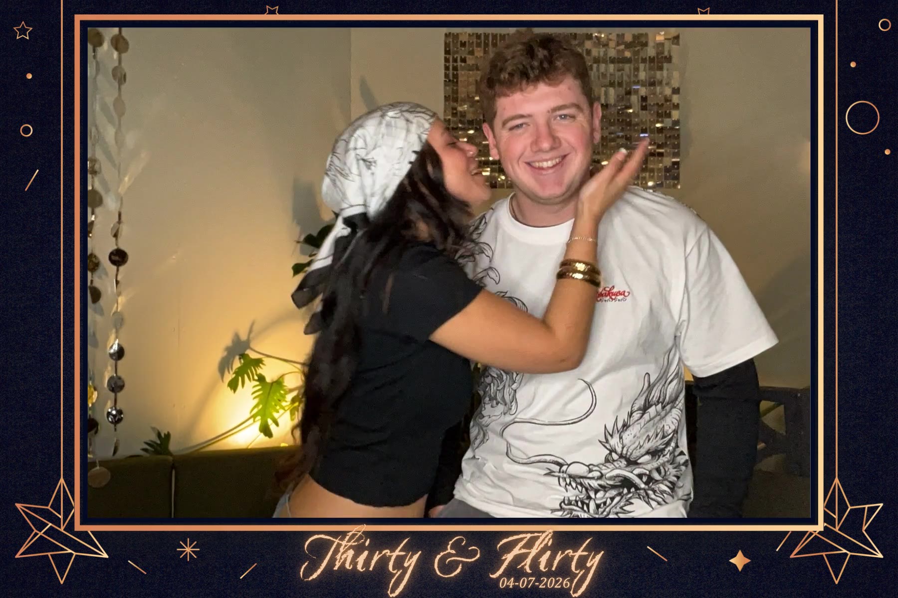 Thirty and Flirty photo booth video 7