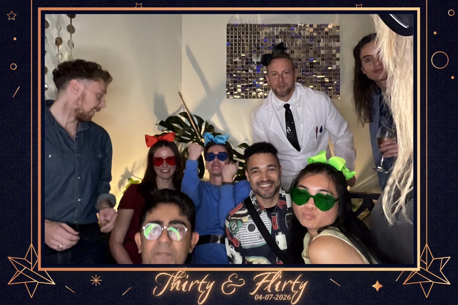 Thirty and Flirty photo booth video 8