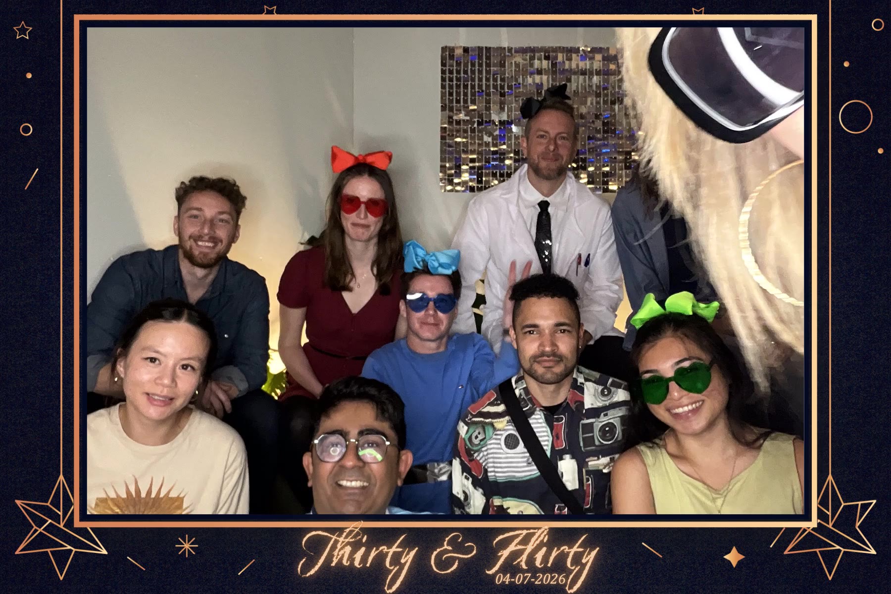 Thirty and Flirty photo booth video 9