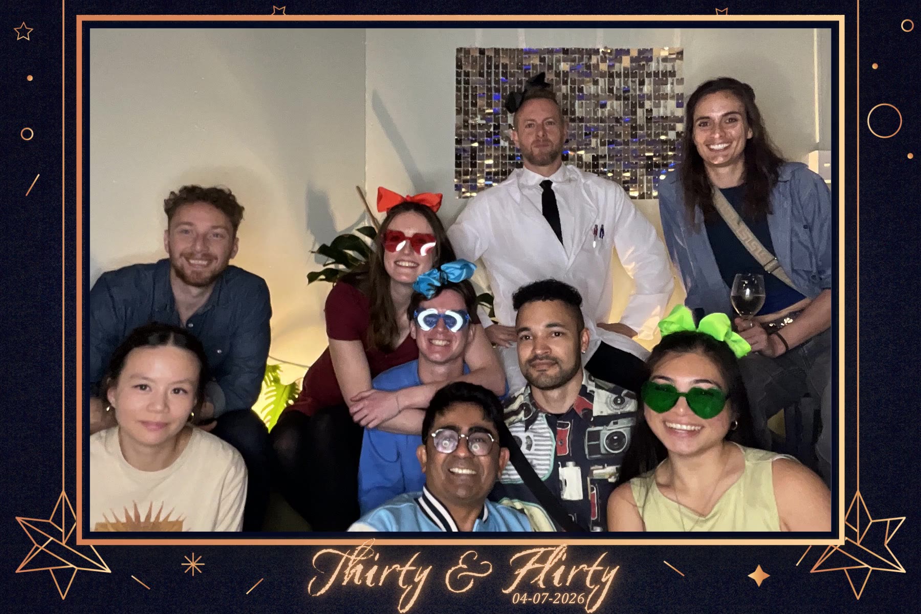 Thirty and Flirty photo booth video 10
