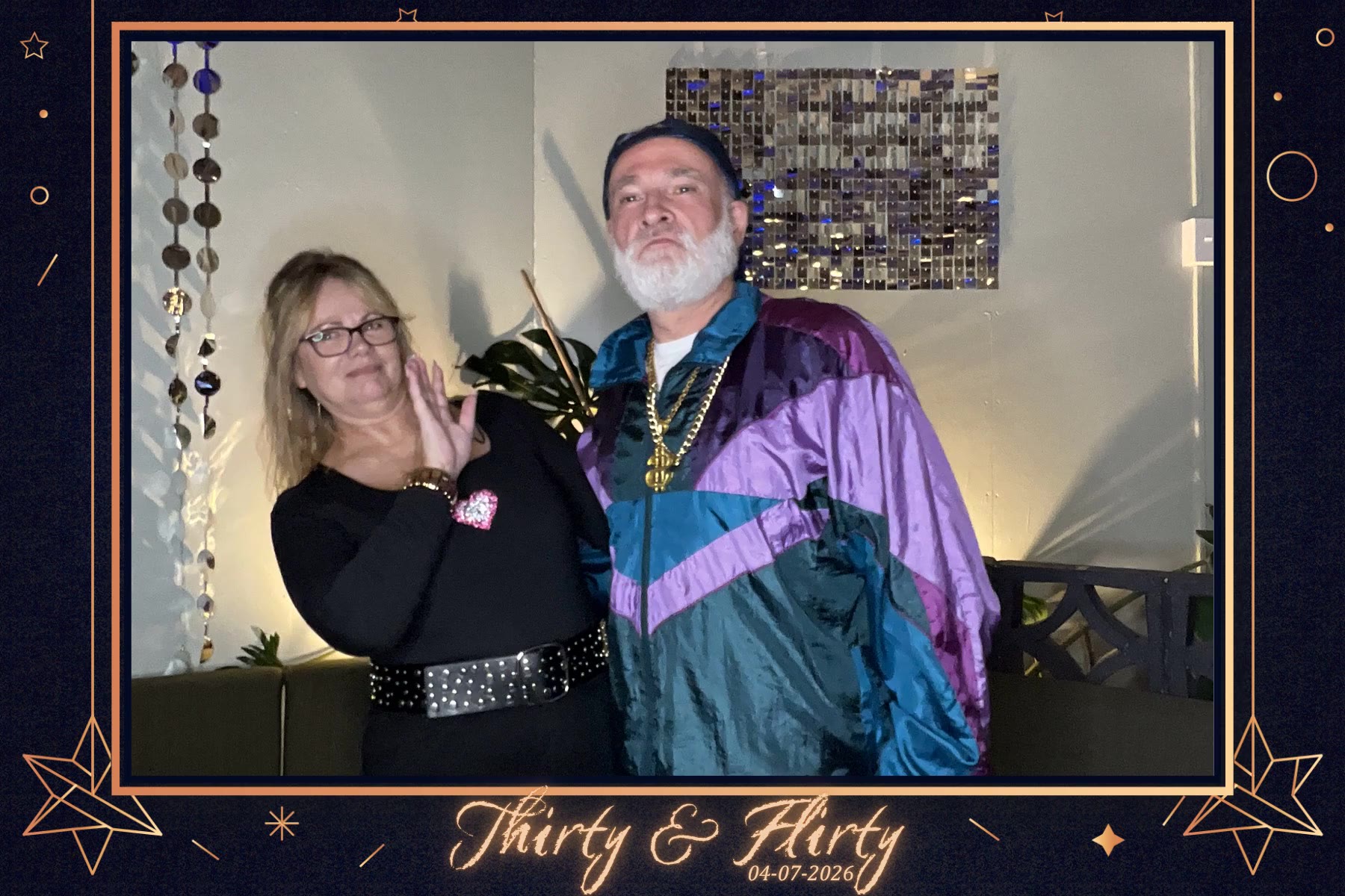 Thirty and Flirty photo booth video 11