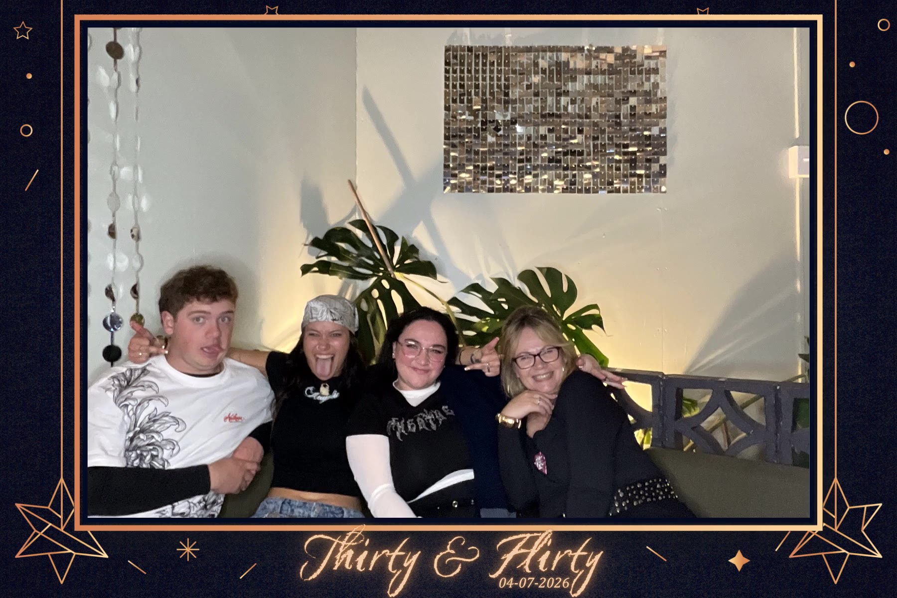 Thirty and Flirty photo booth video 16