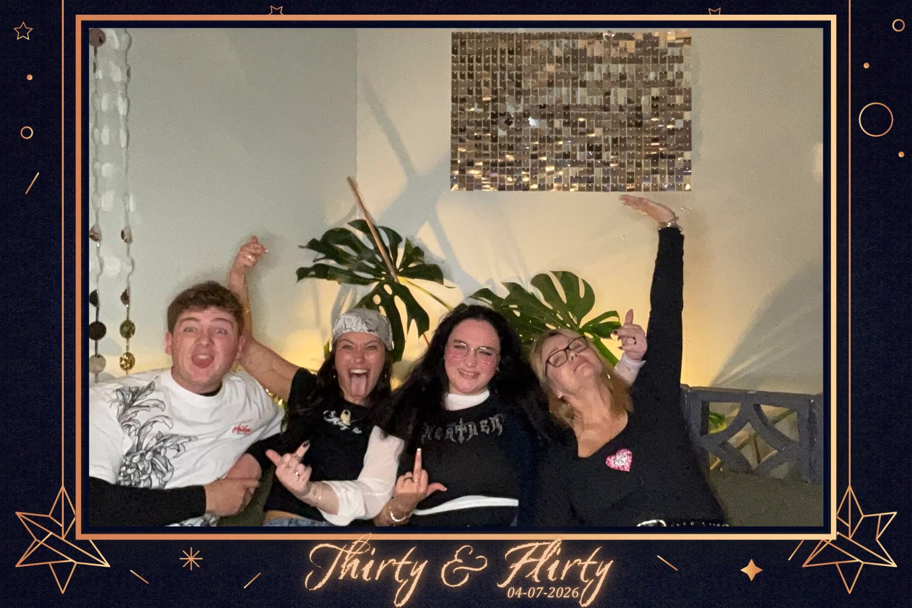Thirty and Flirty photo booth video 17