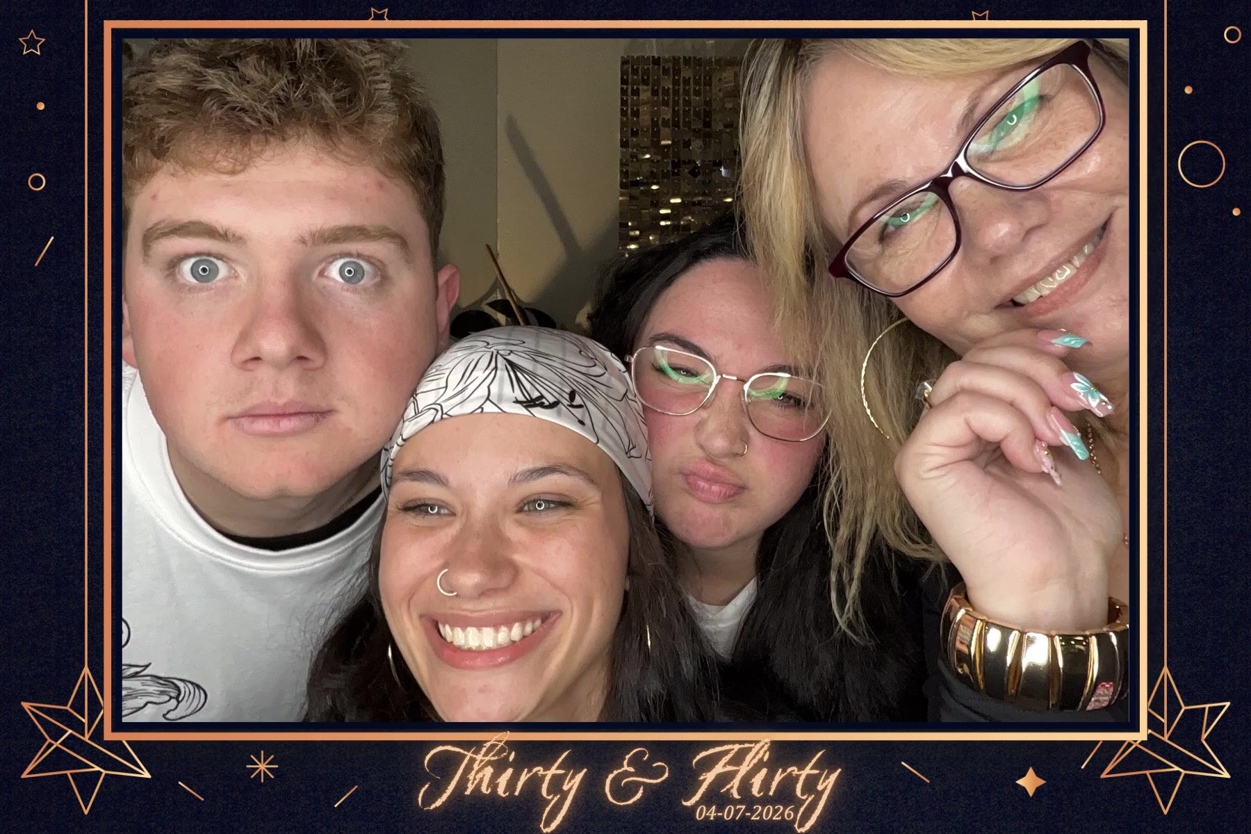 Thirty and Flirty photo booth video 19