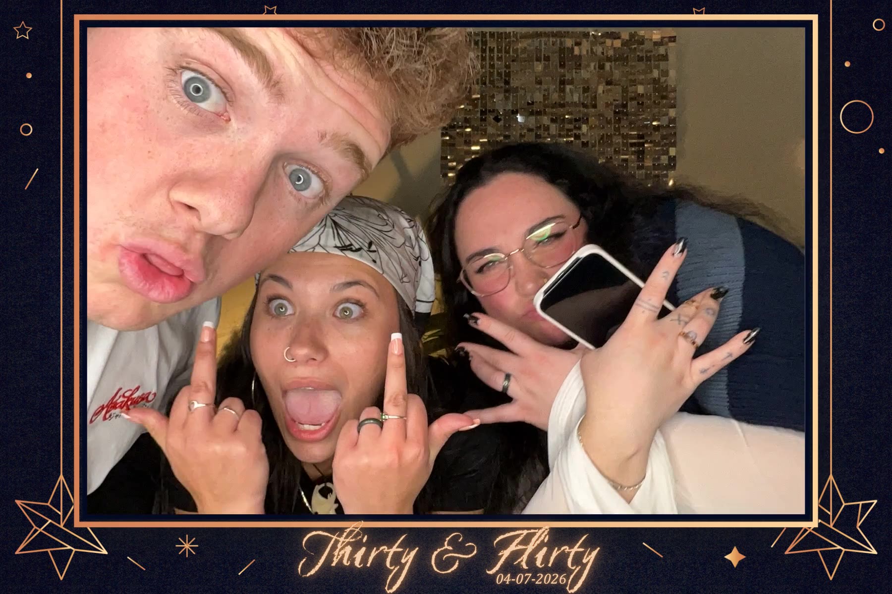 Thirty and Flirty photo booth video 20