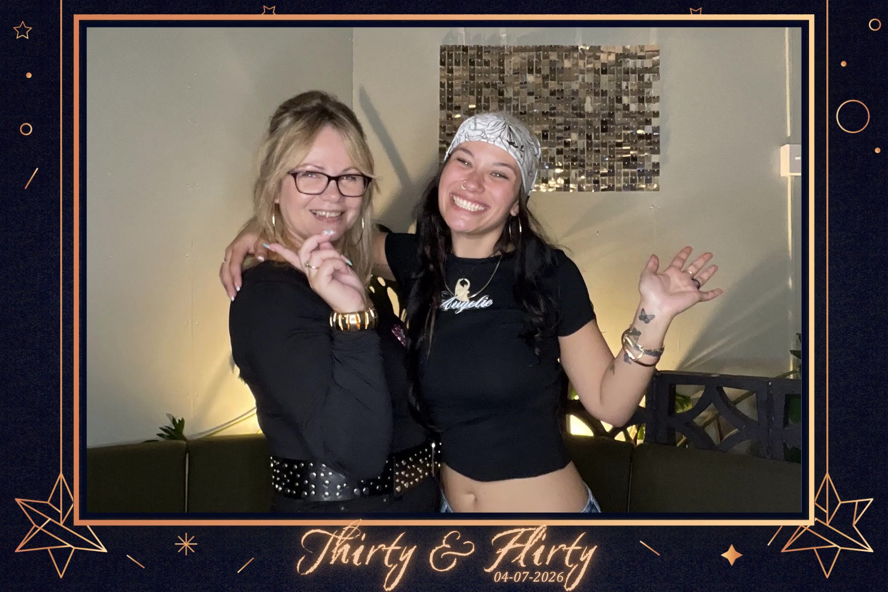 Thirty and Flirty photo booth video 22