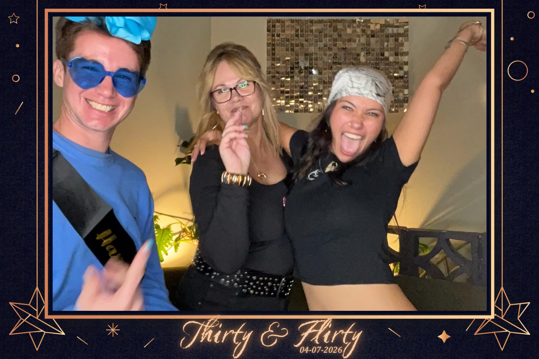 Thirty and Flirty photo booth video 23