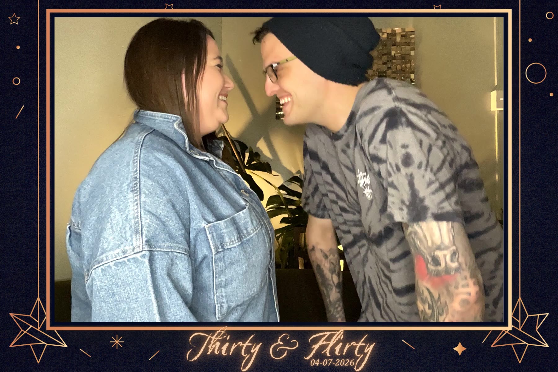 Thirty and Flirty photo booth video 24