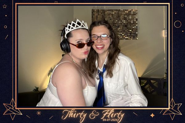 Thirty and Flirty photo booth photo 2
