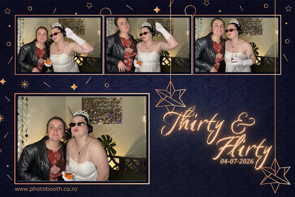 Thirty and Flirty photo booth photo 5