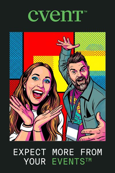 Cvent - Selfie Central photo booth 