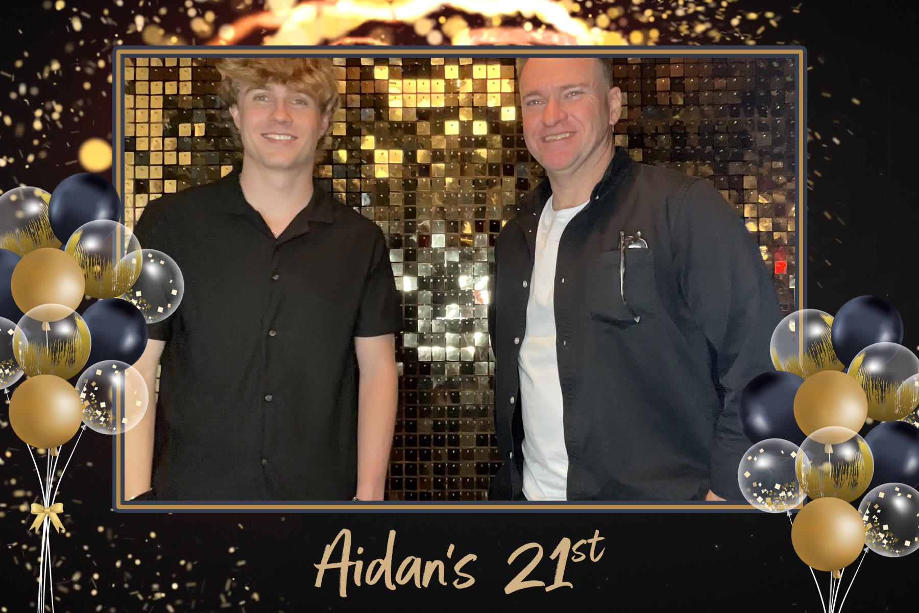 Aidens 21st photo booth video 1