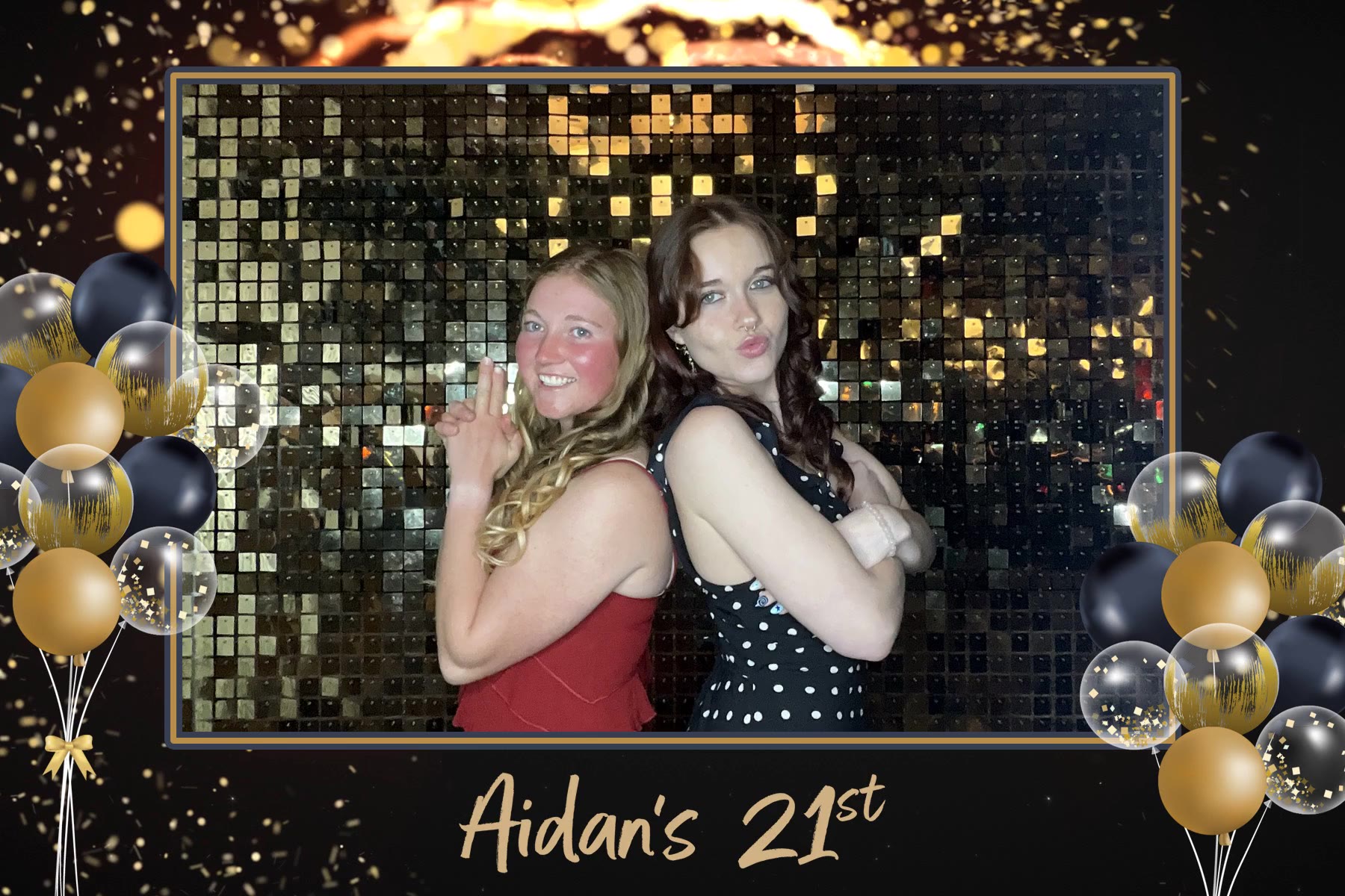 Aidens 21st photo booth video 3