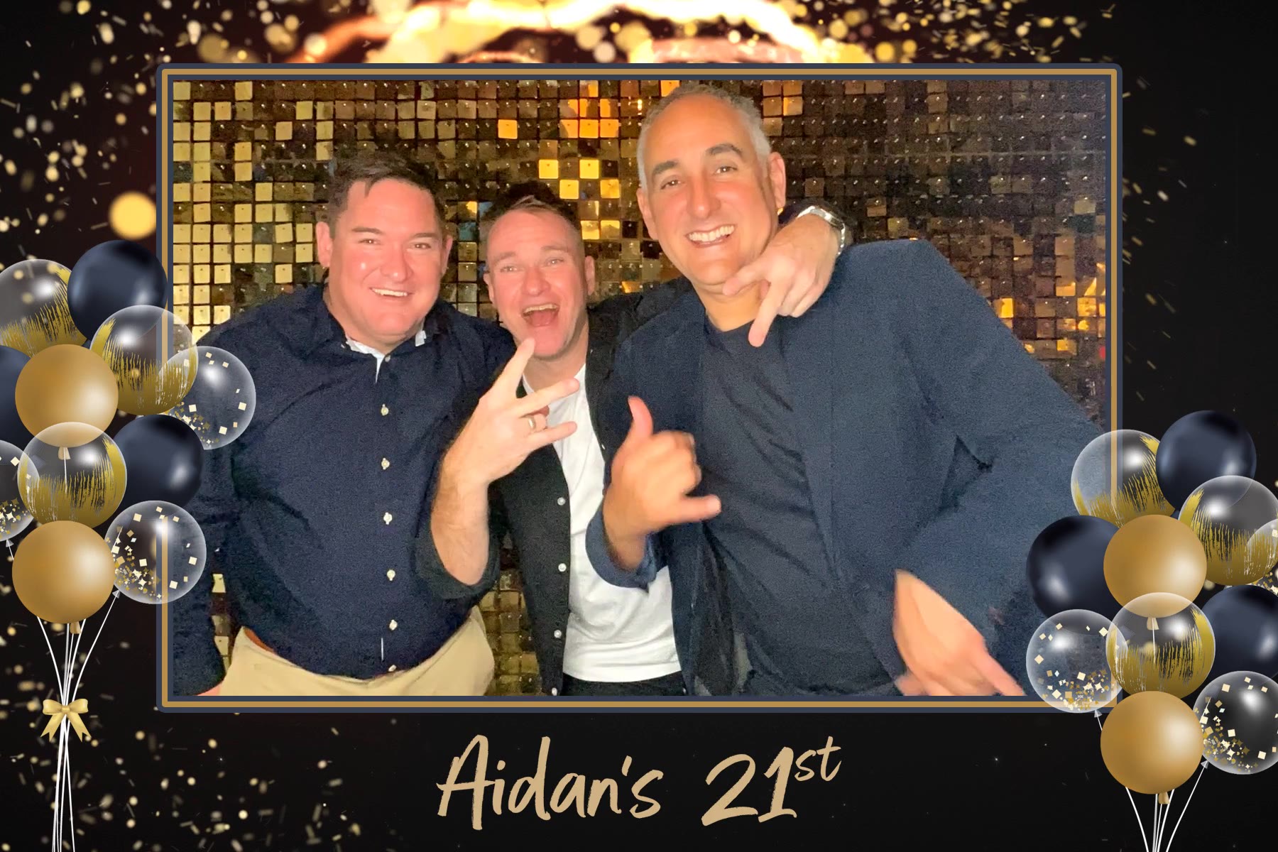 Aidens 21st photo booth video 5
