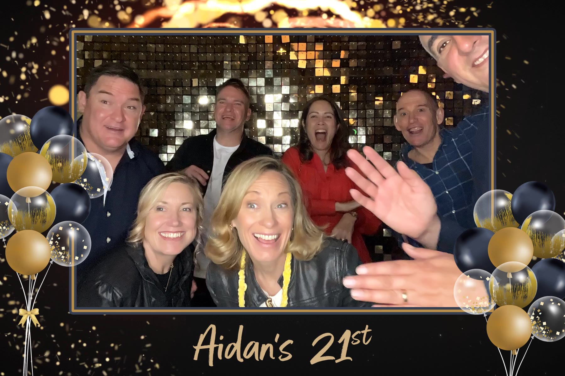 Aidens 21st photo booth video 6