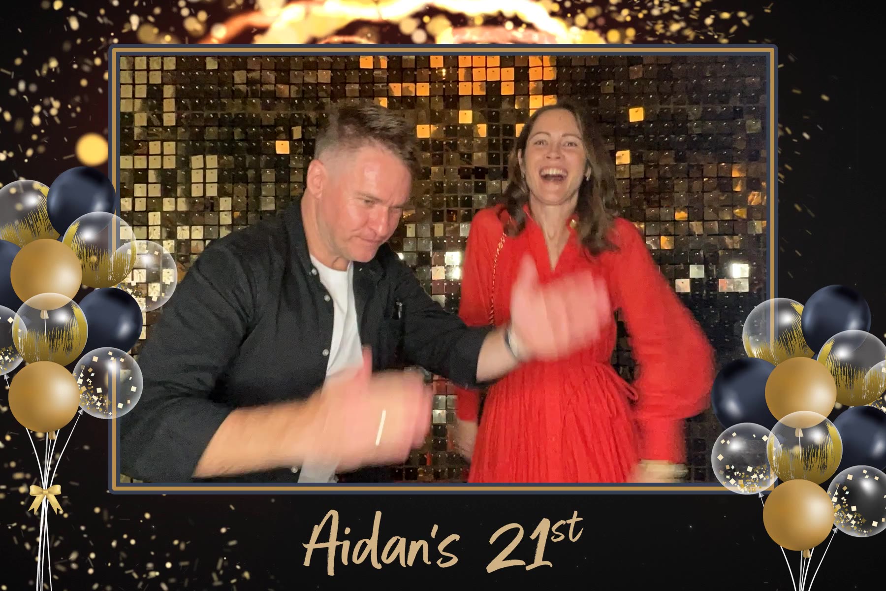 Aidens 21st photo booth video 7