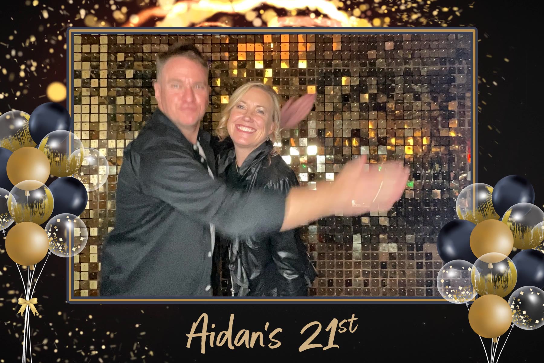 Aidens 21st photo booth video 8