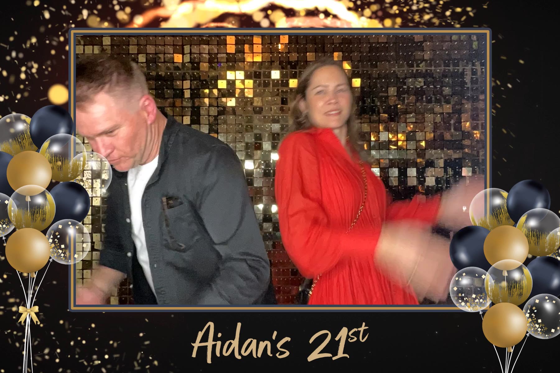 Aidens 21st photo booth video 9