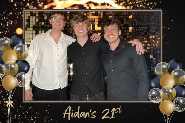 Aidens 21st photo booth photo 26