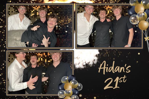 Aidens 21st photo booth photo 27