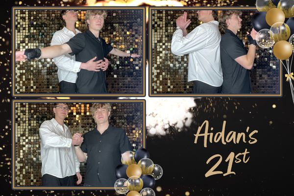 Aidens 21st photo booth photo 42