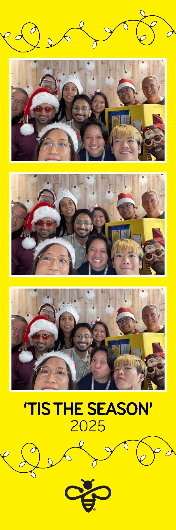 Mercury Christmas Party — Selfie Central photo booth