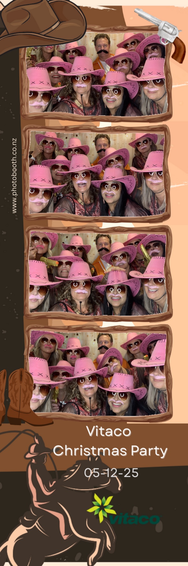 Vitaco Christmas Party — Selfie Central photo booth