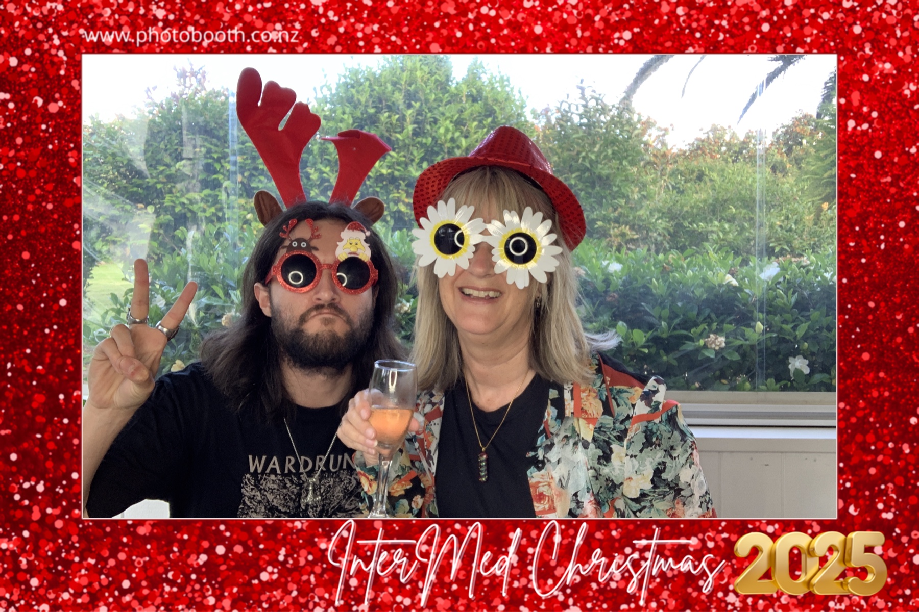 Intermed Christmas Party — Selfie Central photo booth