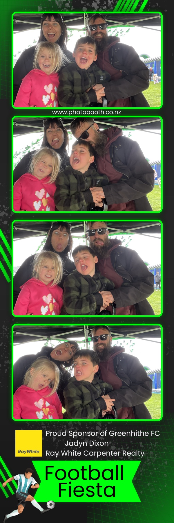 Greenhithe FC - Selfie Central photo booth 